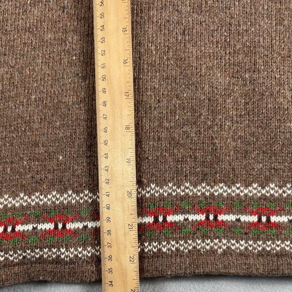 Vintage 90s Snowman Sweater Vest Sz Large Ugly Christmas Knit Retro GrandmaCore - Picture 10 of 13